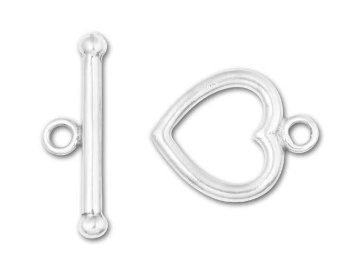 Sterling Silver Clasp - Toggle 