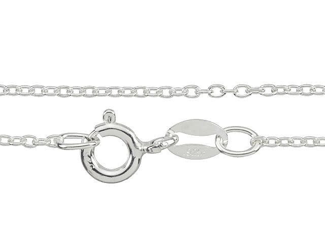 Sterling Silver 18-Inch 030 Cable Chain Necklace