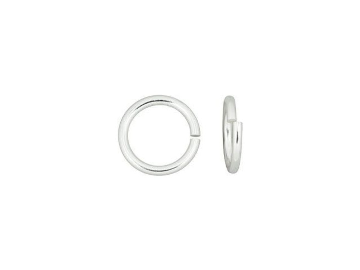 Sterling Silver 19 Gauge 4mm Precision Cut Open Jump Ring