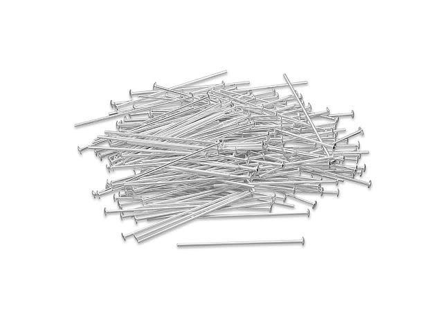 Artbeads Sterling Silver 1-Inch Head Pin, 22 Gauge Pro Pack (200 Pcs)
