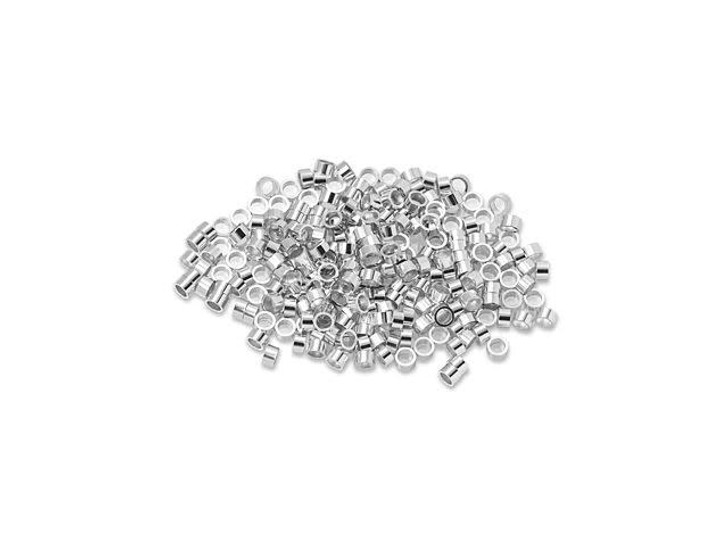 Artbeads Sterling Silver 1 x 2mm Crimp Tube Pro Pack (250 Pcs)