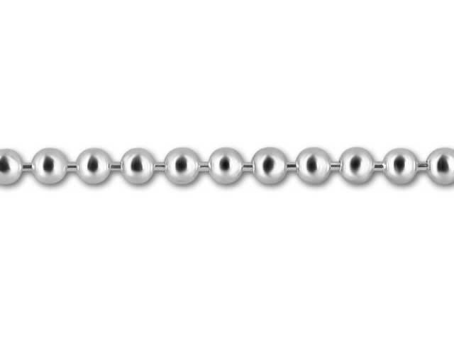 Sterling Silver 2mm Ball Chain by the Foot