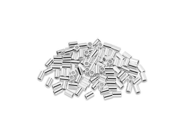 Artbeads Sterling Silver 3 x 2mm Crimp Tube Pro Pack (100 Pcs)