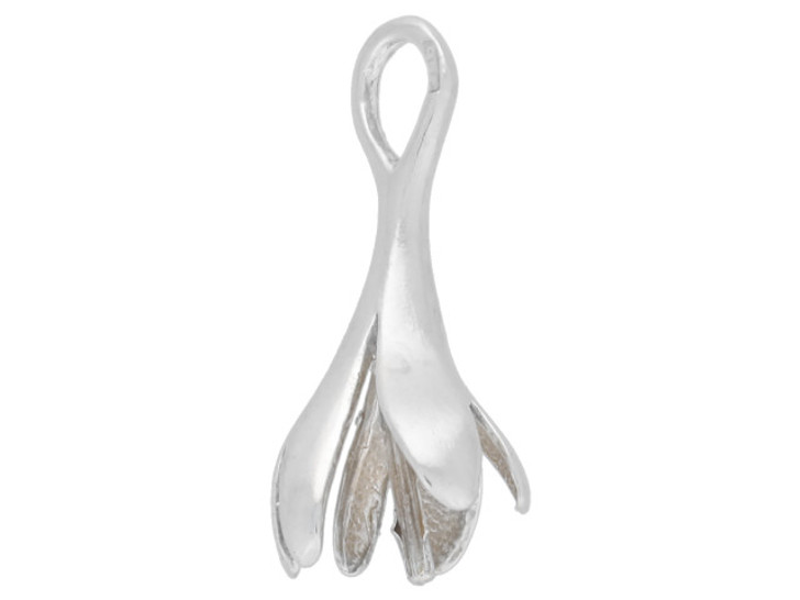 Artbeads Sterling Silver 8mm Pearl Holder Charm