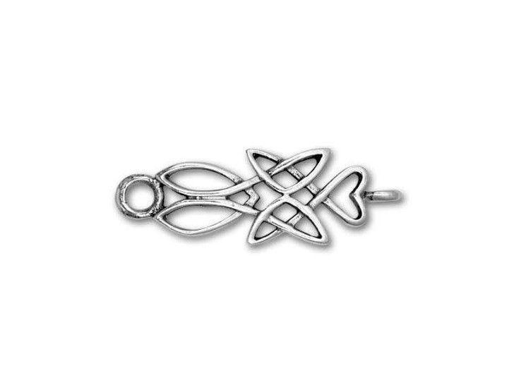 Sterling Silver Celtic Knot Link