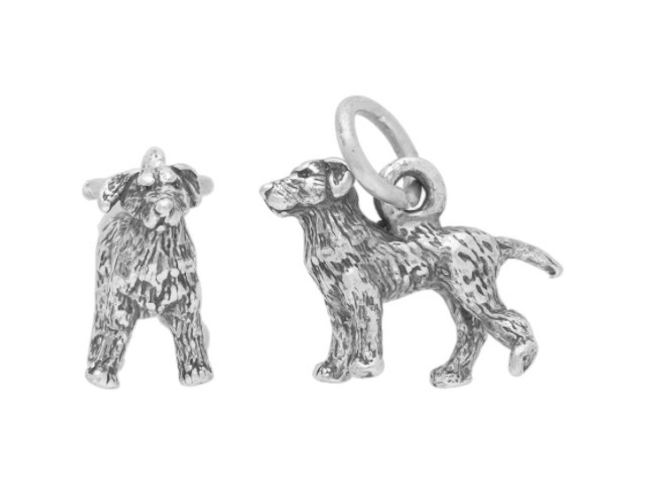 Sterling Silver Labrador Retriever Charm