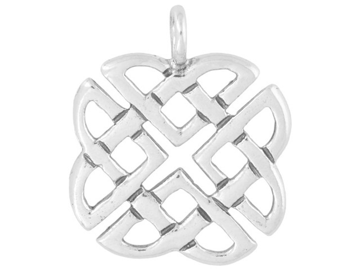 Artbeads Sterling Silver Large Celtic Pendant