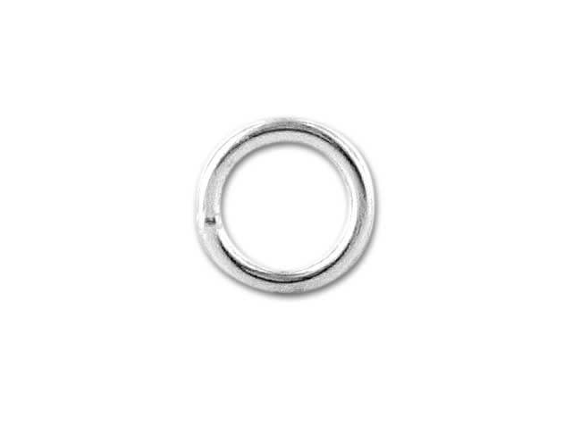 Sterling Silver Medium Closed Jump Ring (0.76x5mm)
