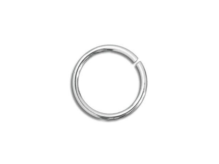 Sterling Silver Open Jump Ring - 0.035 x .290 inches (0.90 x 7.35mm)