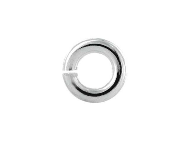 Sterling Silver Open Jump Ring 0.05 x .20 (1.27 x 5.0mm)