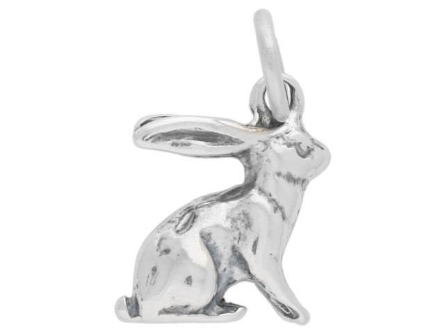 Sterling Silver Rabbit Charm