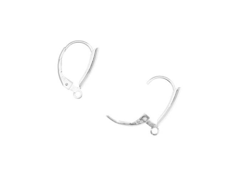 Lever Back Earring 16mm Sterling Silver (Pair)