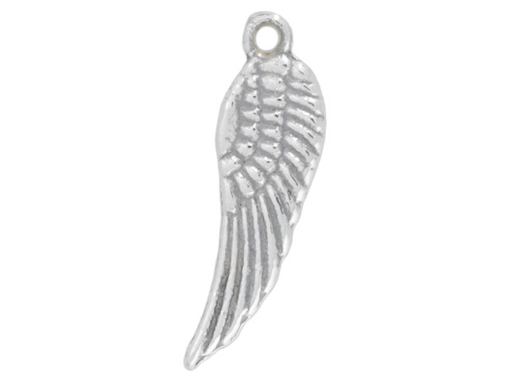 Artbeads Sterling Silver Small Double Sided Wing Charm