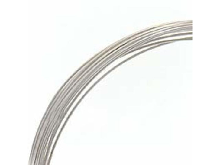 20 Gauge Round Sterling Silver Dead Soft Metal Wire - 19 Feet