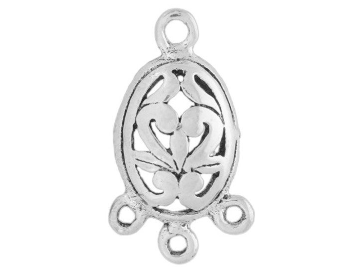 Sterling Small Ornate Chandelier