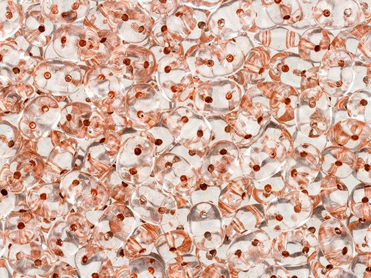 Matubo SuperDuo 2x5mm 2-Hole Copper-Lined Crystal Seed Bead 2.5-Inch Tube Matubo SuperDuo 2x5mm 2-Hole Copper-Lined Crystal Seed Bead 2.5-Inch Tube