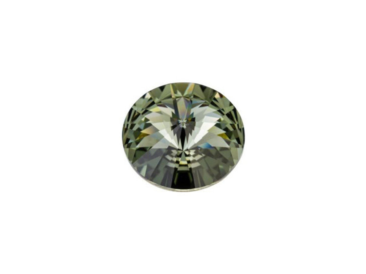 PRESTIGE Crystal Components 1122 12mm Rivoli Black Diamond