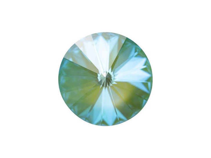 PRESTIGE Crystal Components 1122 14mm Rivoli Silky Sage LacquerPRO DeLite