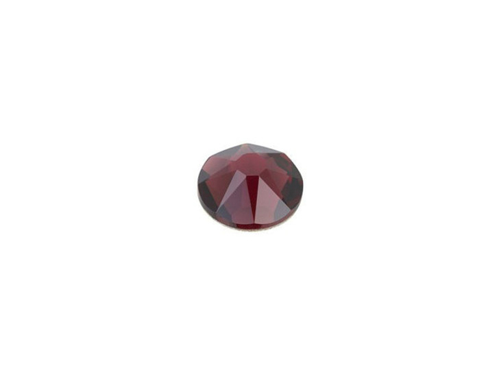 PRESTIGE Crystal Components 2088 SS20 Rose Enhanced Flatback Burgundy