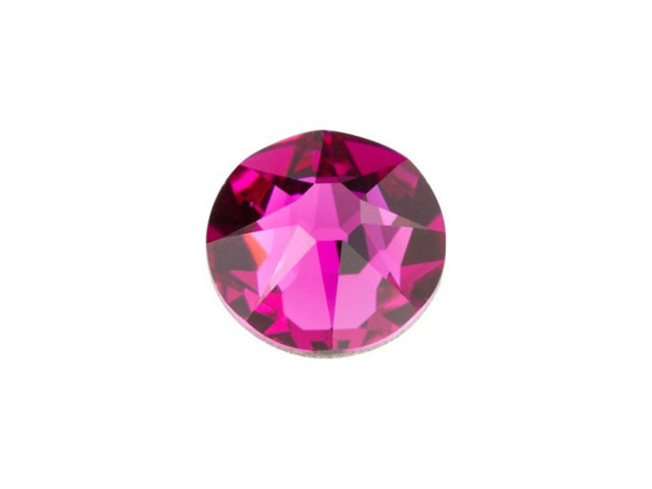 PRESTIGE Crystal Components 2088 SS34 Rose Flatback Fuchsia PRESTIGE Crystal Components 2088 SS34 Rose Flatback Fuchsia