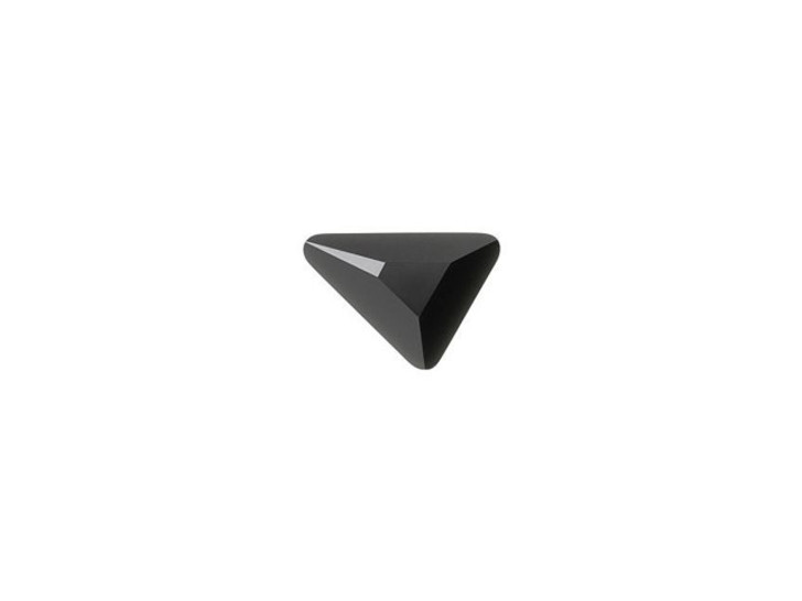 PRESTIGE Crystal Components 2739 7x6.5mm Triangle B Flatback Jet PRESTIGE Crystal Components 2739 7x6.5mm Triangle B Flatback Jet