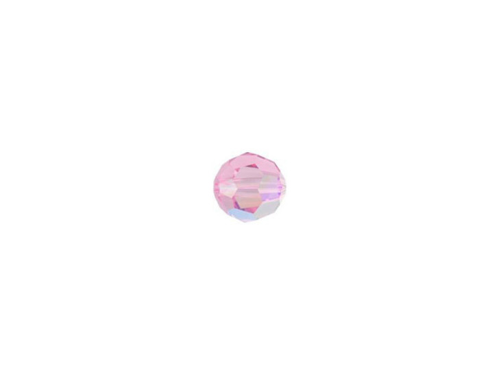 PRESTIGE Crystal Components 5000 4mm Faceted Round Light Rose AB