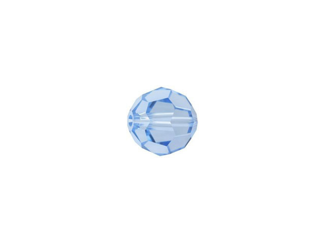PRESTIGE Crystal Components 5000 6mm Faceted Round Light Sapphire