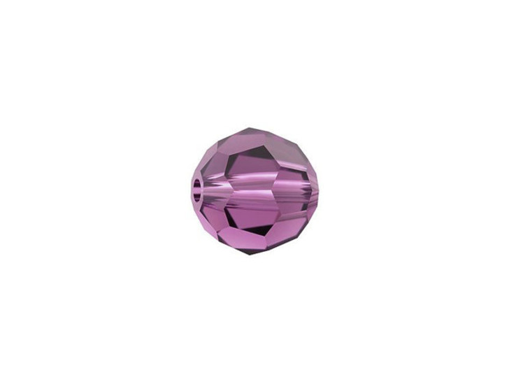 PRESTIGE Crystal Components 5000 7mm Faceted Round Amethyst