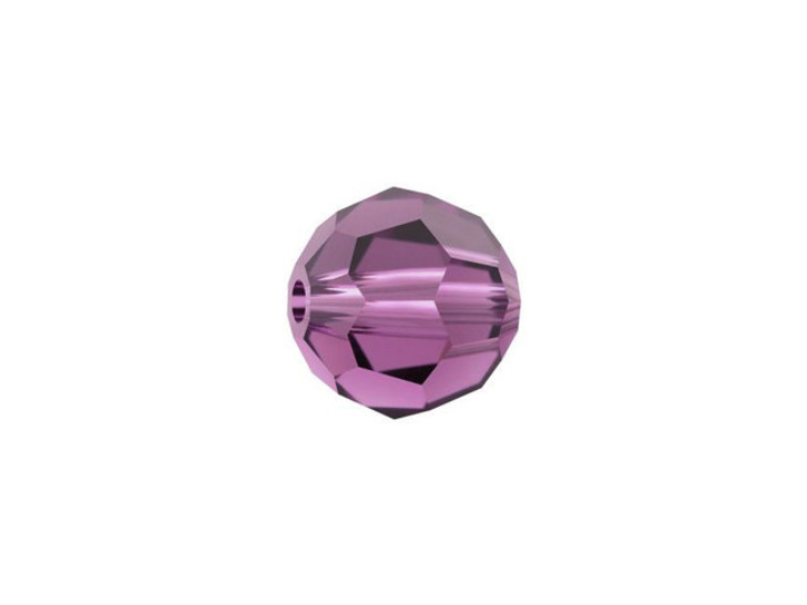 PRESTIGE Crystal Components 5000 8mm Faceted Round Amethyst PRESTIGE Crystal Components 5000 8mm Faceted Round Amethyst