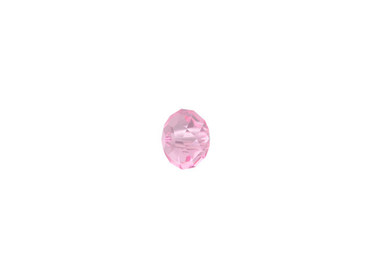 PRESTIGE Crystal Components 5040 6mm Briolette Bead Light Rose