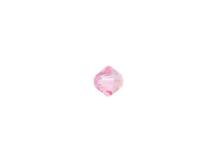 PRESTIGE Crystal Components 5328 4mm Bicone Bead Light Rose AB PRESTIGE Crystal Components 5328 4mm Bicone Bead Light Rose AB