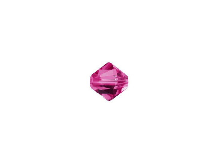 PRESTIGE Crystal Components 5328 5mm Bicone Bead Fuchsia