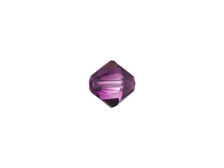 PRESTIGE Crystal Components 5328 6mm Bicone Bead Amethyst Blend