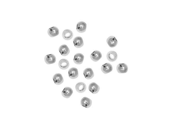 3mm Stainless Steel Round Bead