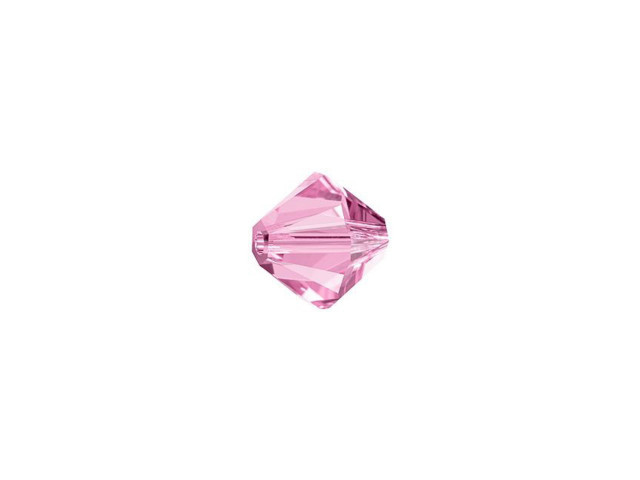 PRESTIGE Crystal Components 5328 6mm Bicone Bead Rose