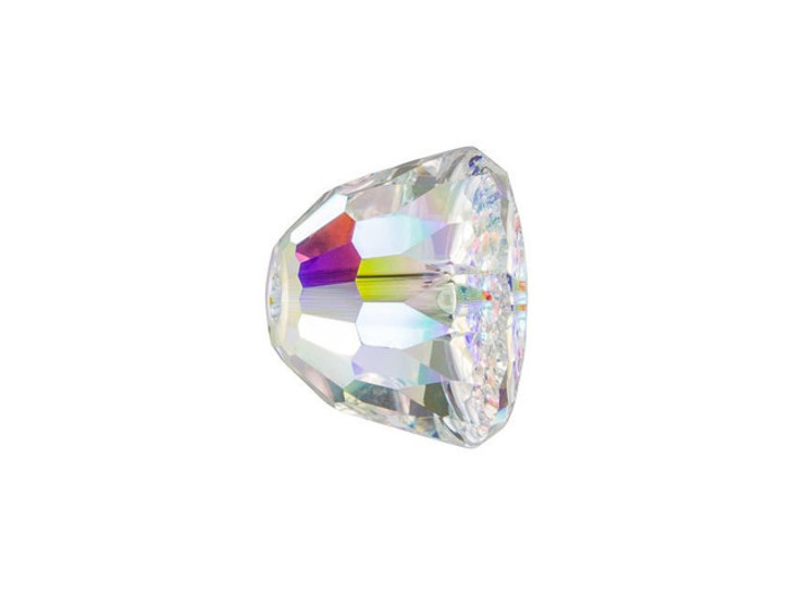 PRESTIGE Crystal Components 5542 8mm Small Dome Bead Crystal AB