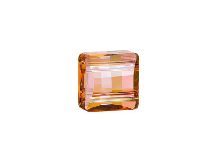 PRESTIGE Crystal Components 5625 10mm 2-hole Stairway Bead Crystal Copper