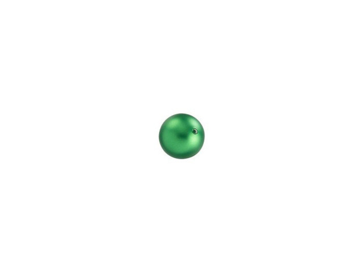 PRESTIGE Crystal Components 5810 4mm Round Pearl Crystal Eden Green Bead