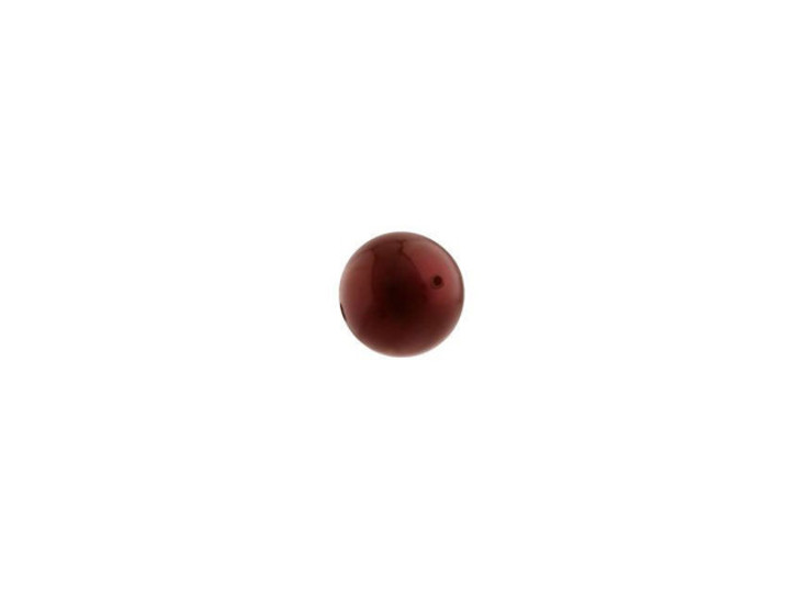 PRESTIGE Crystal Components 5810 5mm Round Crystal Pearl Bordeaux Bead