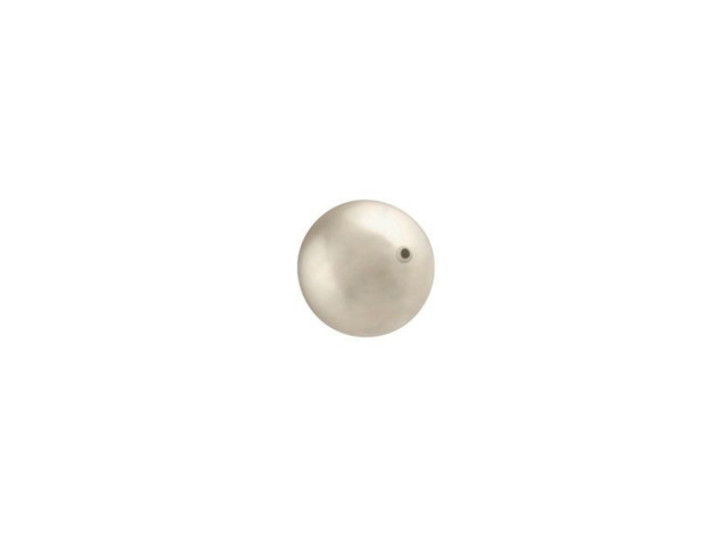 PRESTIGE Crystal Components 5810 6mm Round Crystal Pearl Platinum Bead