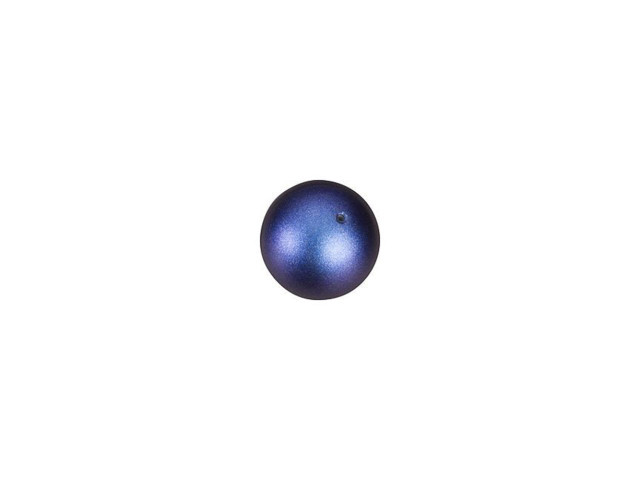 PRESTIGE Crystal Components 5810 6mm Round Pearl Crystal Iridescent Dark Blue Bead