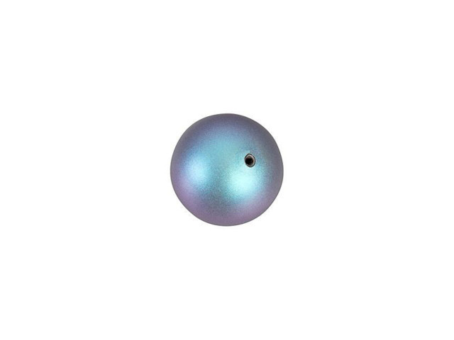 PRESTIGE Crystal Components 5810 8mm Round Pearl Crystal Iridescent Light Blue Bead