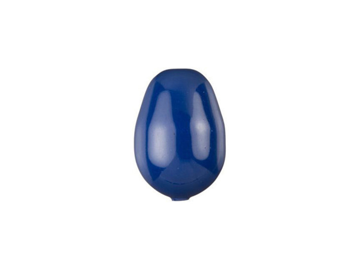 PRESTIGE Crystal Components 5821 11x8mm Pear-Shaped Crystal Pearl Dark Lapis Bead PRESTIGE Crystal Components 5821 11x8mm Pear-Shaped Crystal Pearl Dark Lapis Bead