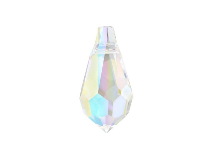PRESTIGE Crystal Components 6000 15mm Teardrop Pendant Crystal Ab