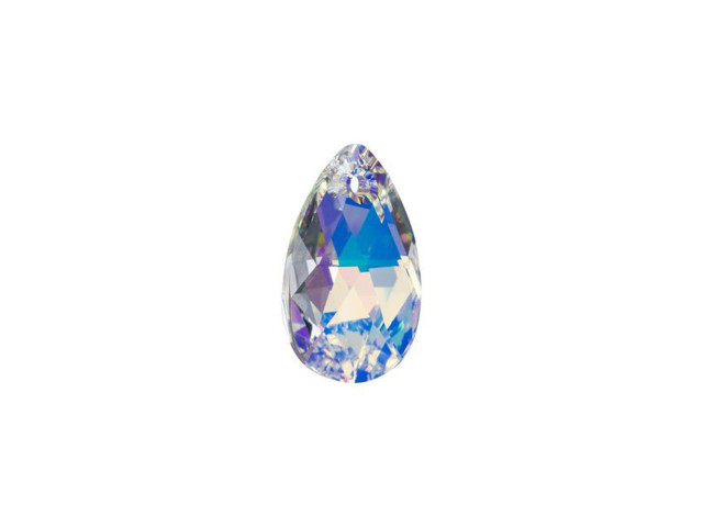 PRESTIGE Crystal Components 6106 16mm Pear-Shaped Pendant Crystal AB
