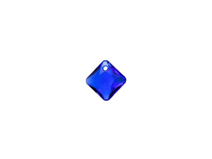 PRESTIGE Crystal Components 6431 9mm Princess Cut Pendant Majestic Blue