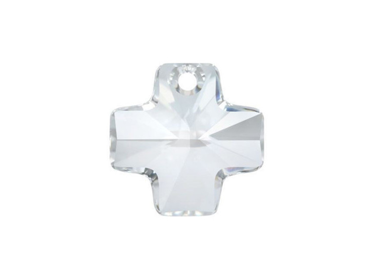 PRESTIGE Crystal Components 6866 20mm Cross Pendant Crystal