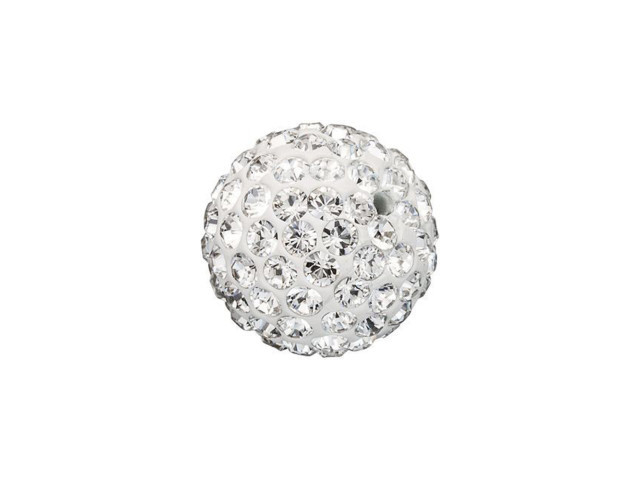 PRESTIGE Crystal Components 86001 10mm Pave Ball Bead Crystal