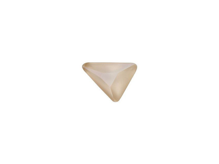 PRESTIGE Crystal Components H2739 7 x 6.5mm Hotfix Triangle Beta Flatback Crystal Ivory Cream Shiny LacquerPRO