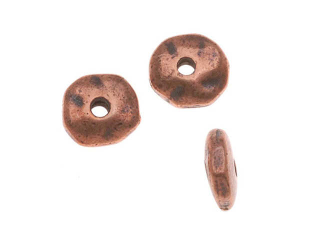 TierraCast Antique Copper 7mm Nugget Heishi Spacer